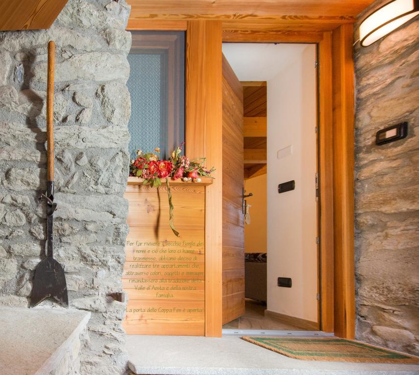 Lo Coppa Fen Lägenhet Aosta Exteriör bild